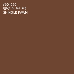 #6D4530 - Shingle Fawn Color Image